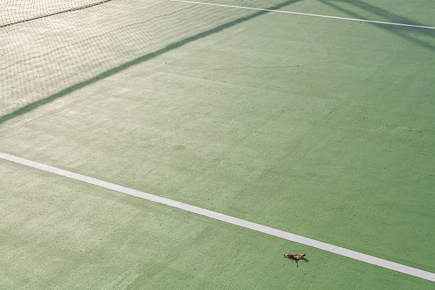 Construction d'un terrain de tennis à Toulon