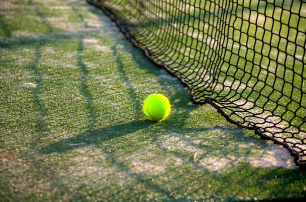 Construction d'un court de tennis à Cannes