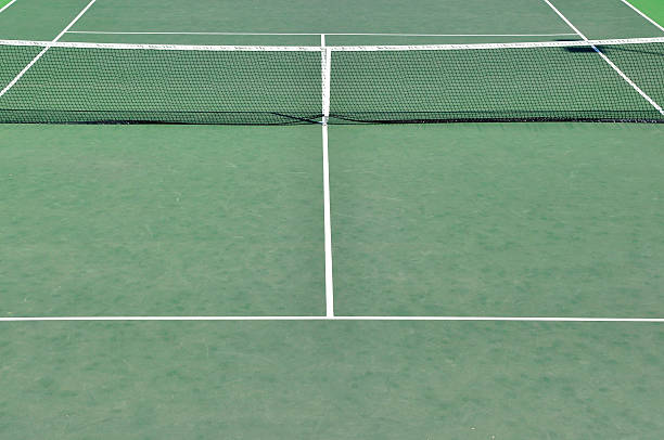 Rénovation d'un court de tennis à Aix-en-Provence