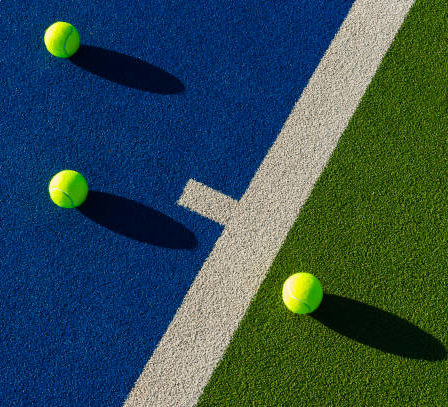 Construction d'un court de tennis à Cannes