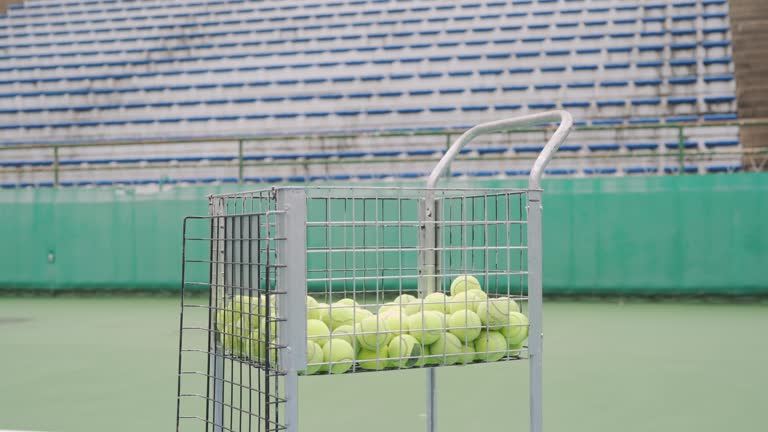 Construction d'un court de tennis à Nice