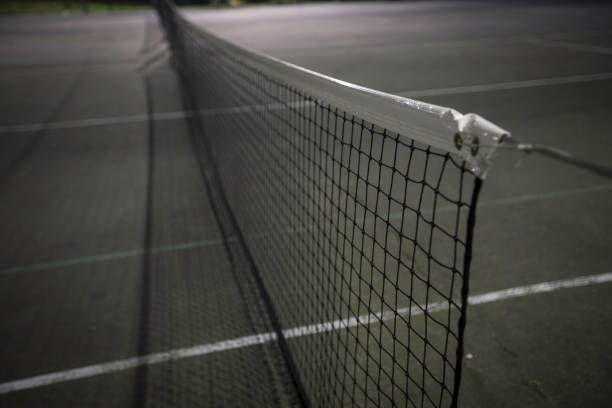 Construction d'un court de tennis en béton poreux à Nice