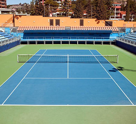 Construction court de tennis Avignon