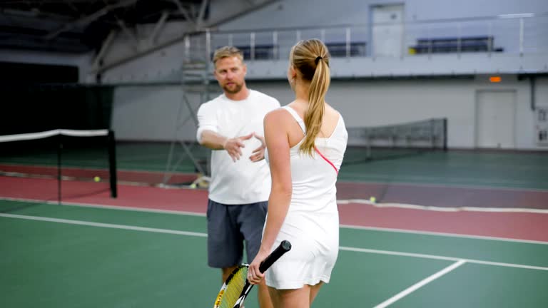 Construction court de tennis Gassin