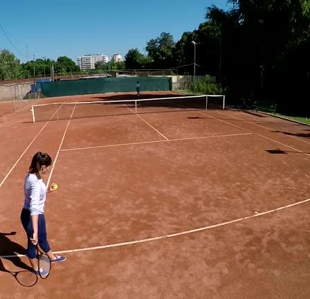 Construction court de tennis Gassin