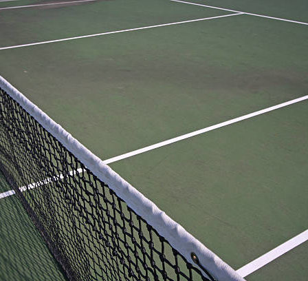 Construction court de tennis béton poreux nice