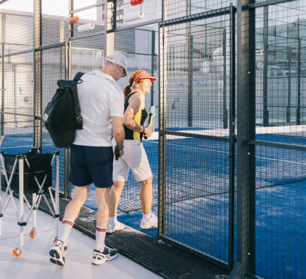 construction terrain de tennis