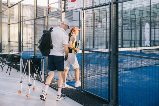 construction terrain de tennis